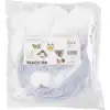 Masker, dyr, Hvid 100 stk